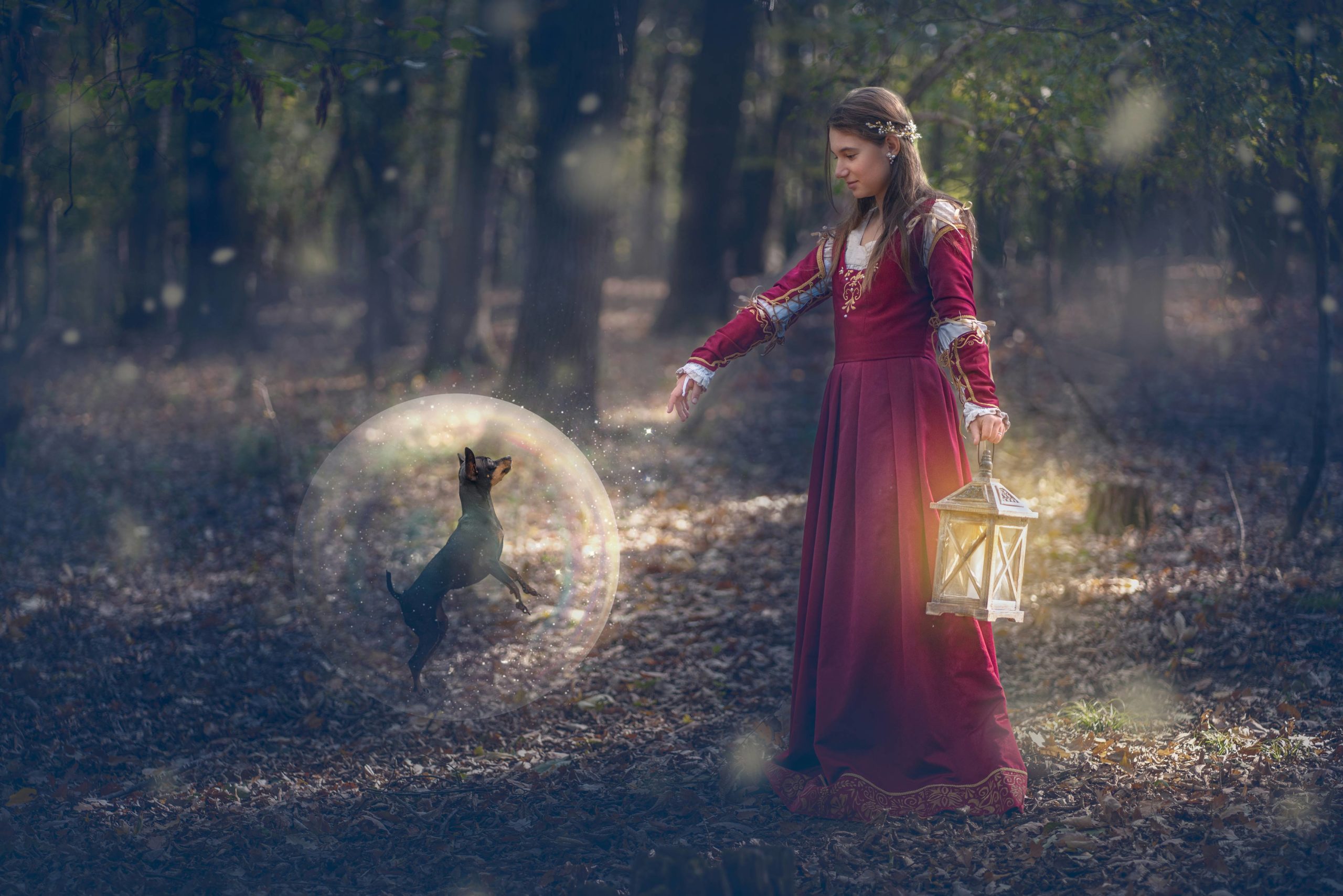 Fantasy fotenie so psom