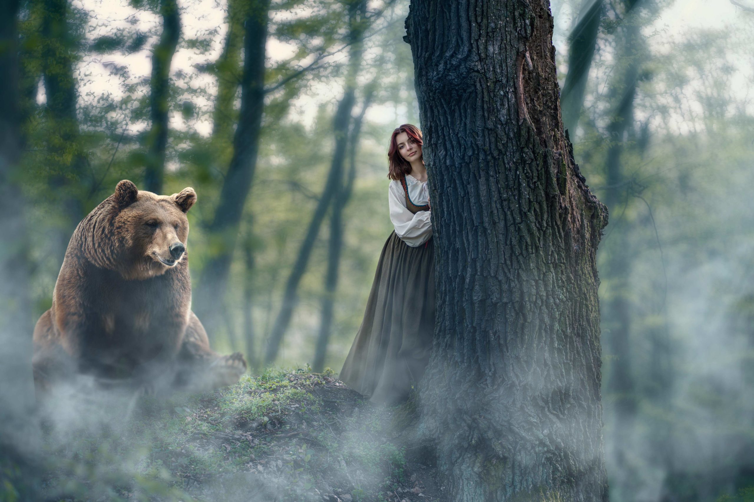 Historické fantasy fotenie rozprávkové