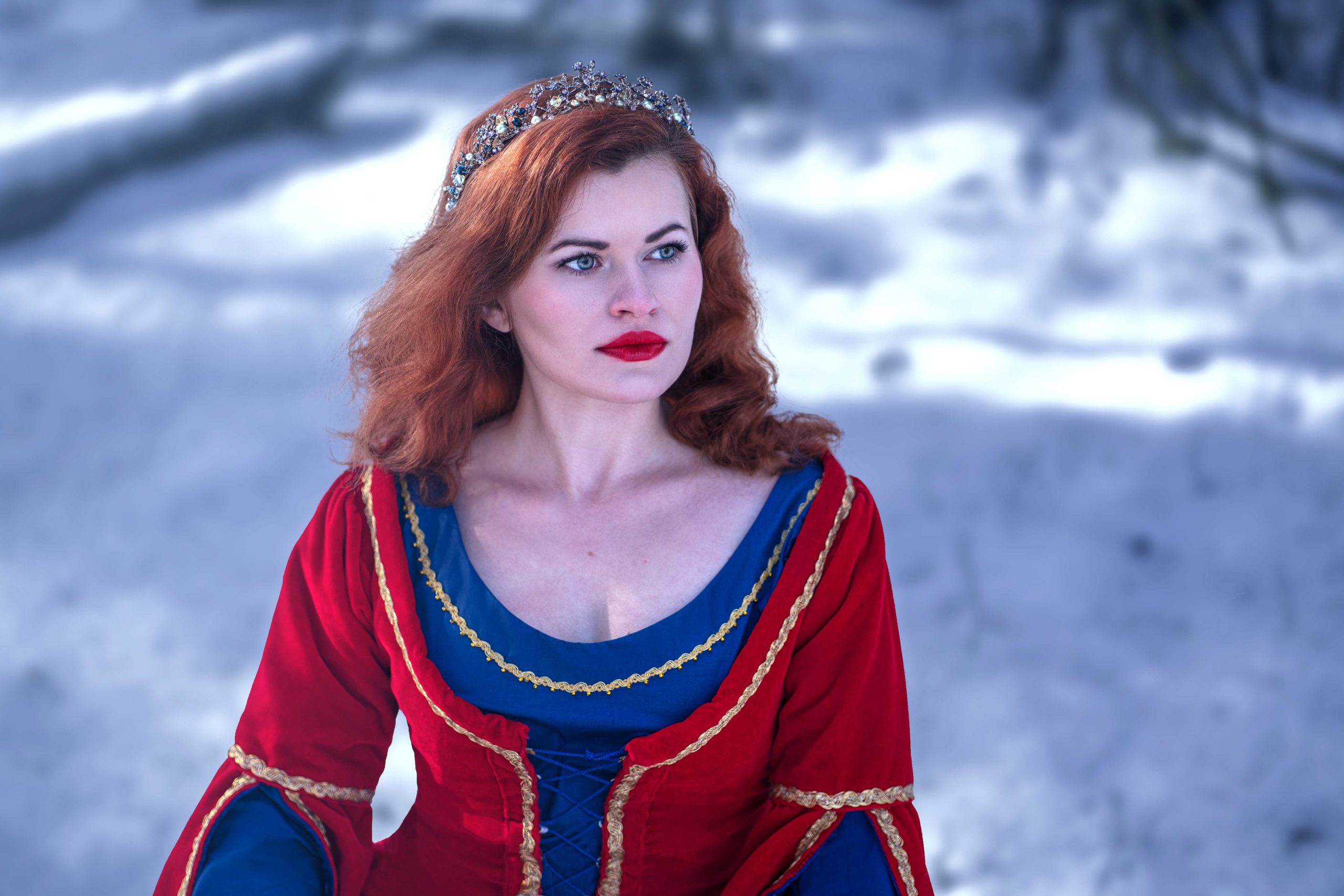 Zakliata princezná fantasy fotenie 1